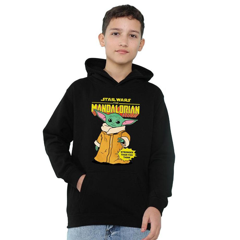 Sweat À Capuche Motif Grogu Strong