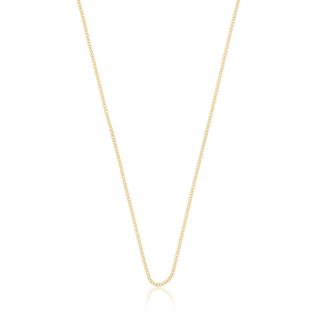 MUAU Schmuck  Collier Rundanker Gelbgold 750, 2mm, 38cm 