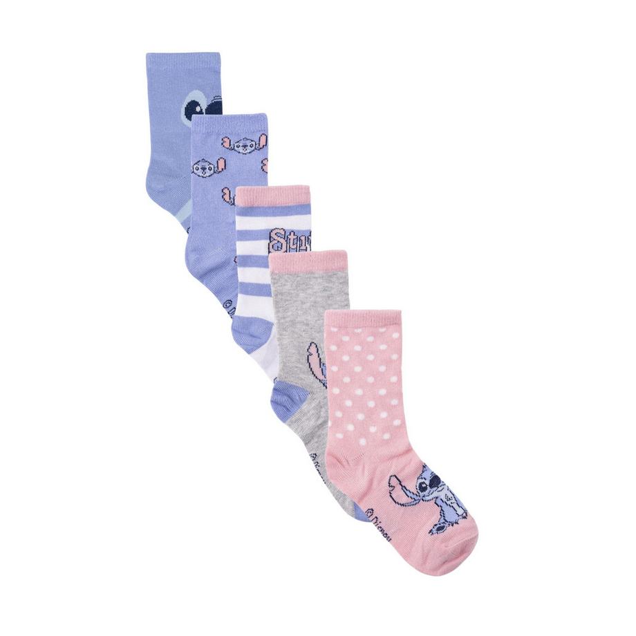 Disney  Pack de chaussettes 5 pièces Stitch 