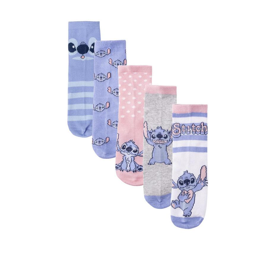 Pack de chaussettes 5 pièces Stitch