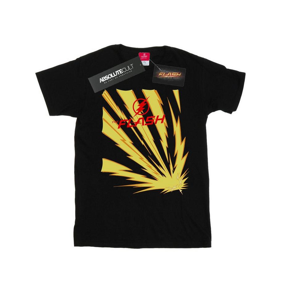 DC COMICS The Flash Burst Boyfriend Fit T-Shirt  