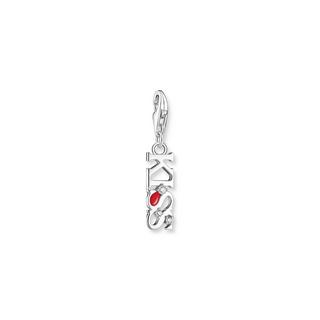 Thomas Sabo  Charm-Anhänger KISS Weiß 