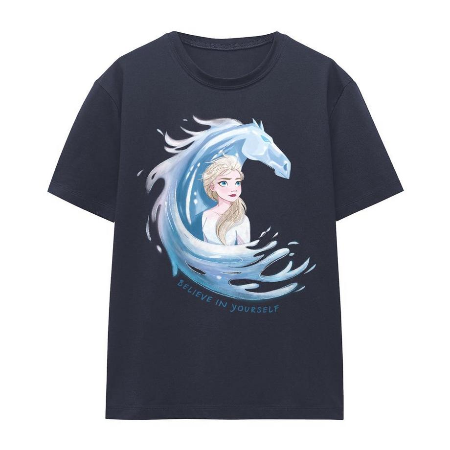 T-ShirtMotif Elsa Et Nokk Believe In Yourself The Water Spirit