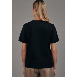 Seidensticker  T-Shirt Uni Kurzarm Rundhals 