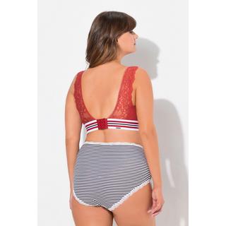 Ulla Popken Minimiseur Bralette Dentelle Sans Armature  