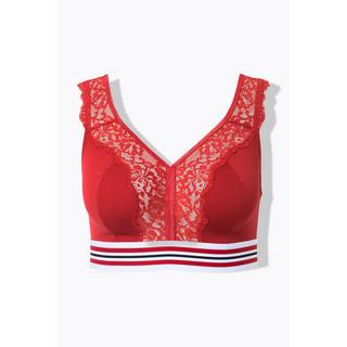 Ulla Popken Minimizer Bralette Spitze ohne Bügel  