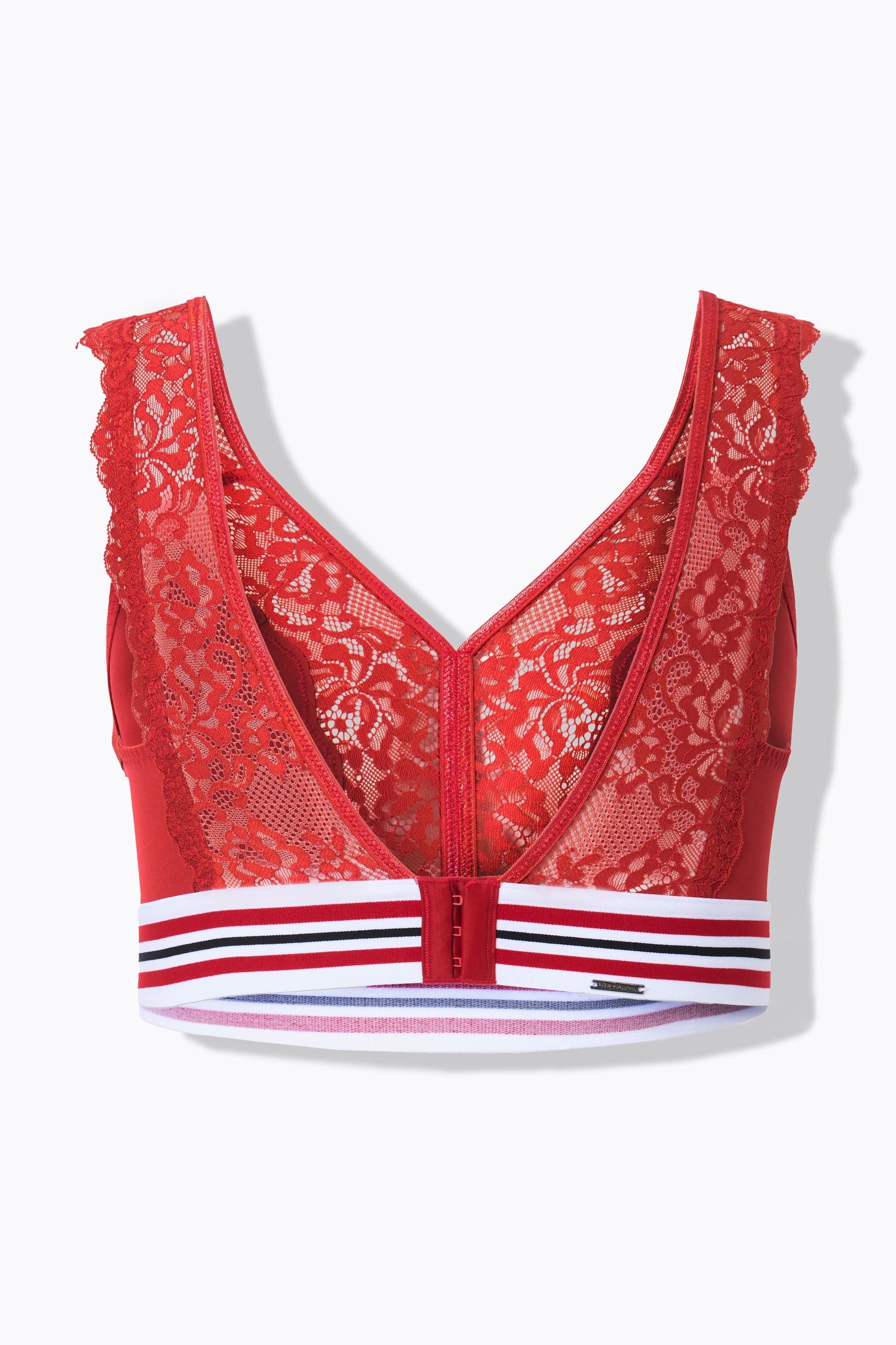 Ulla Popken Minimiseur Bralette Dentelle Sans Armature  