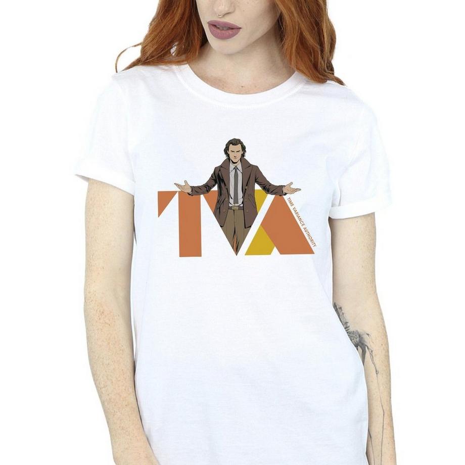 MARVEL TVA T-Shirt Stampata Maniche Corte  