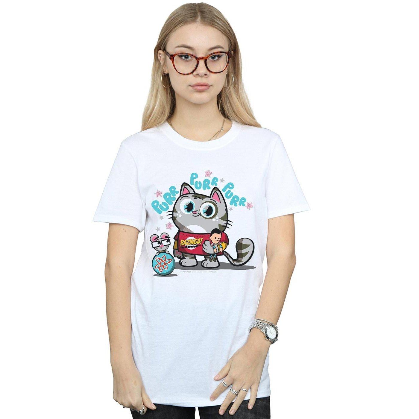 The Big Bang Theory  Tshirt BAZINGA KITTY 