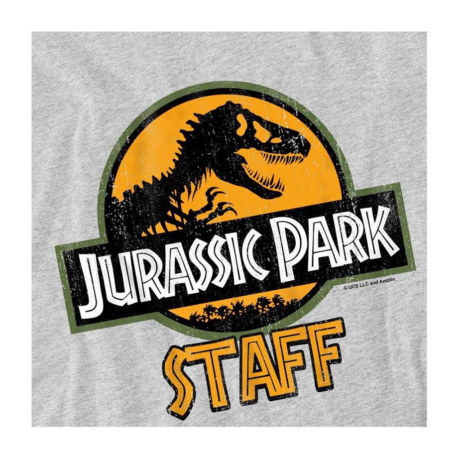 Jurassic Park T-Shirt Staff avec Imprimé Graphique  