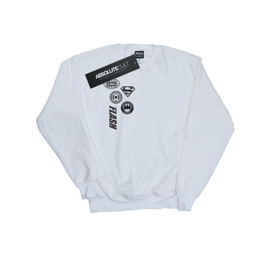 DC COMICS Justice League Felpa Girocollo  