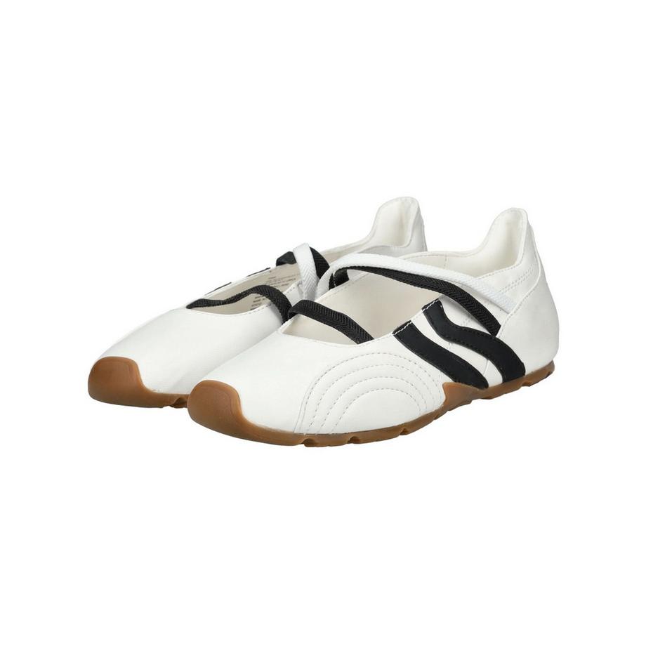 STEVE MADDEN Ballerinas mit gekreuzten Elastikbändern  