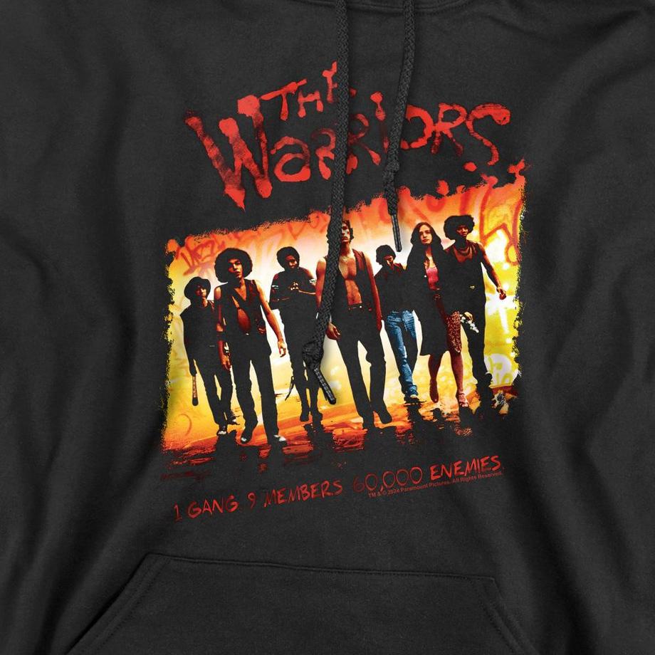 The Warriors One Gang Felpa Con Cappuccio  