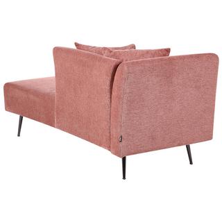 Beliani Rechtsseitige Chaiselounge aus Polyester Modern RIOM  