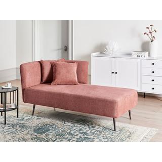 Beliani Rechtsseitige Chaiselounge aus Polyester Modern RIOM  