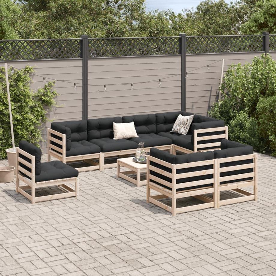VidaXL Garten sofagarnitur kiefernholz  