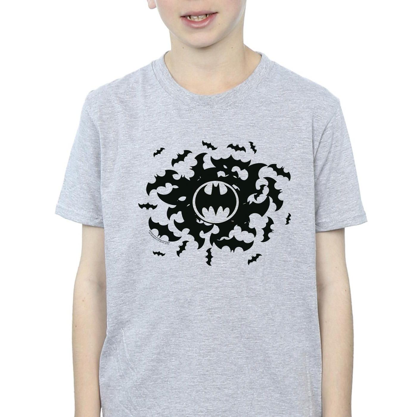 DC COMICS  Batman Bat Swirl TShirt 