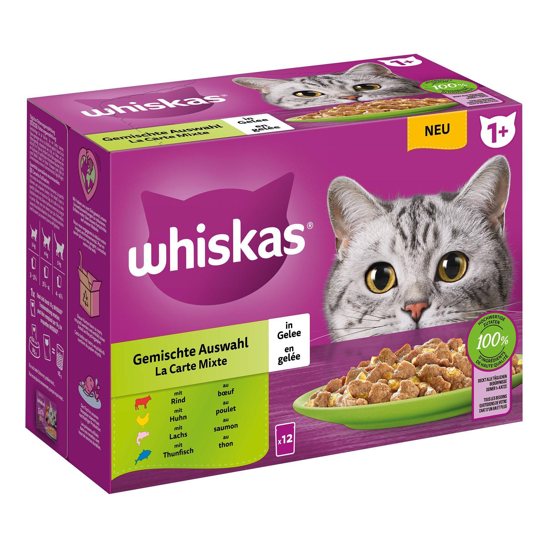 whiskas  1 Eintopf Gemischte Auswahl 