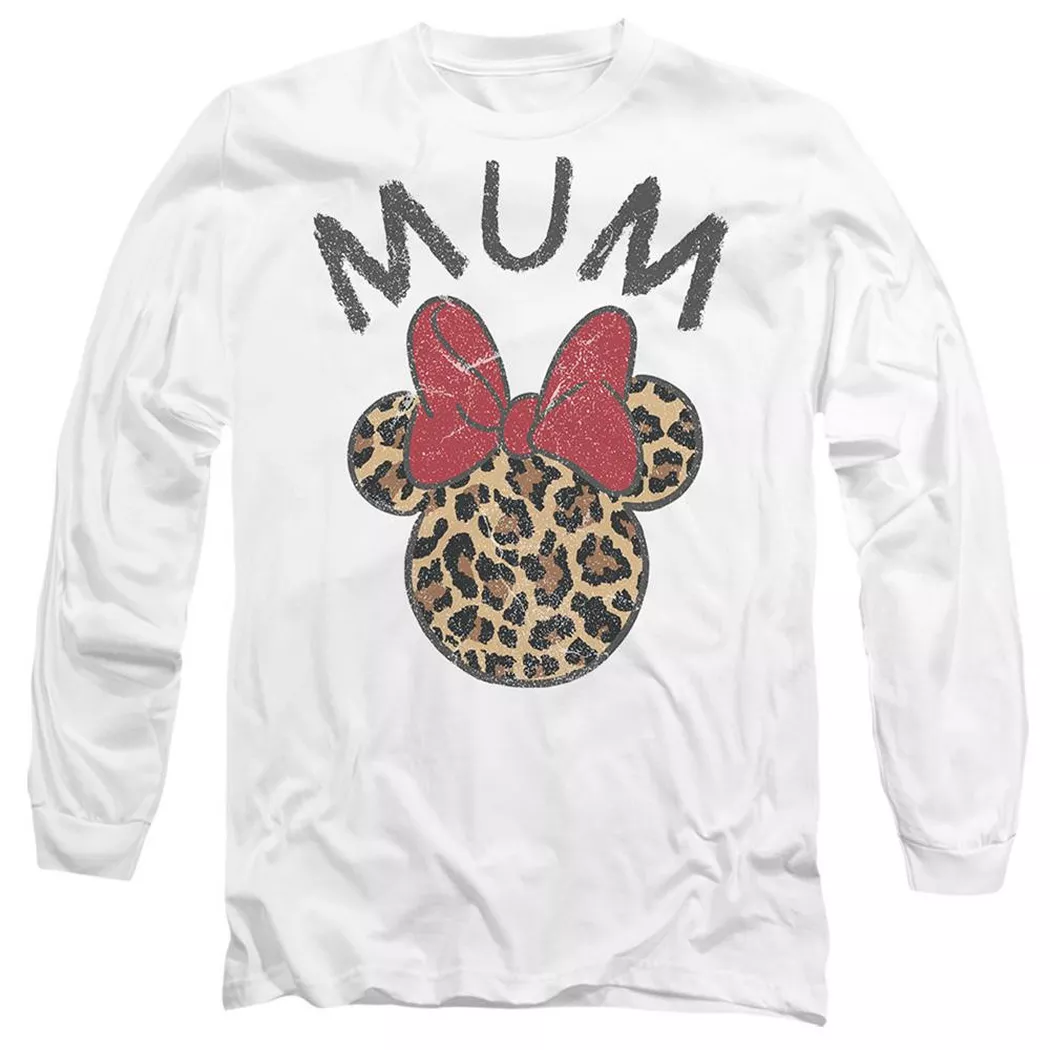 Disney - Mum TShirt Muttertag, per donna, Blanco, Größe S