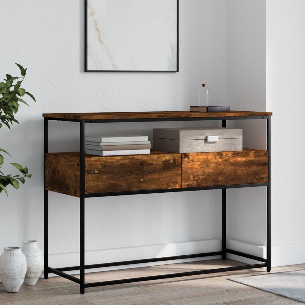 VidaXL Table console bois d'ingénierie  