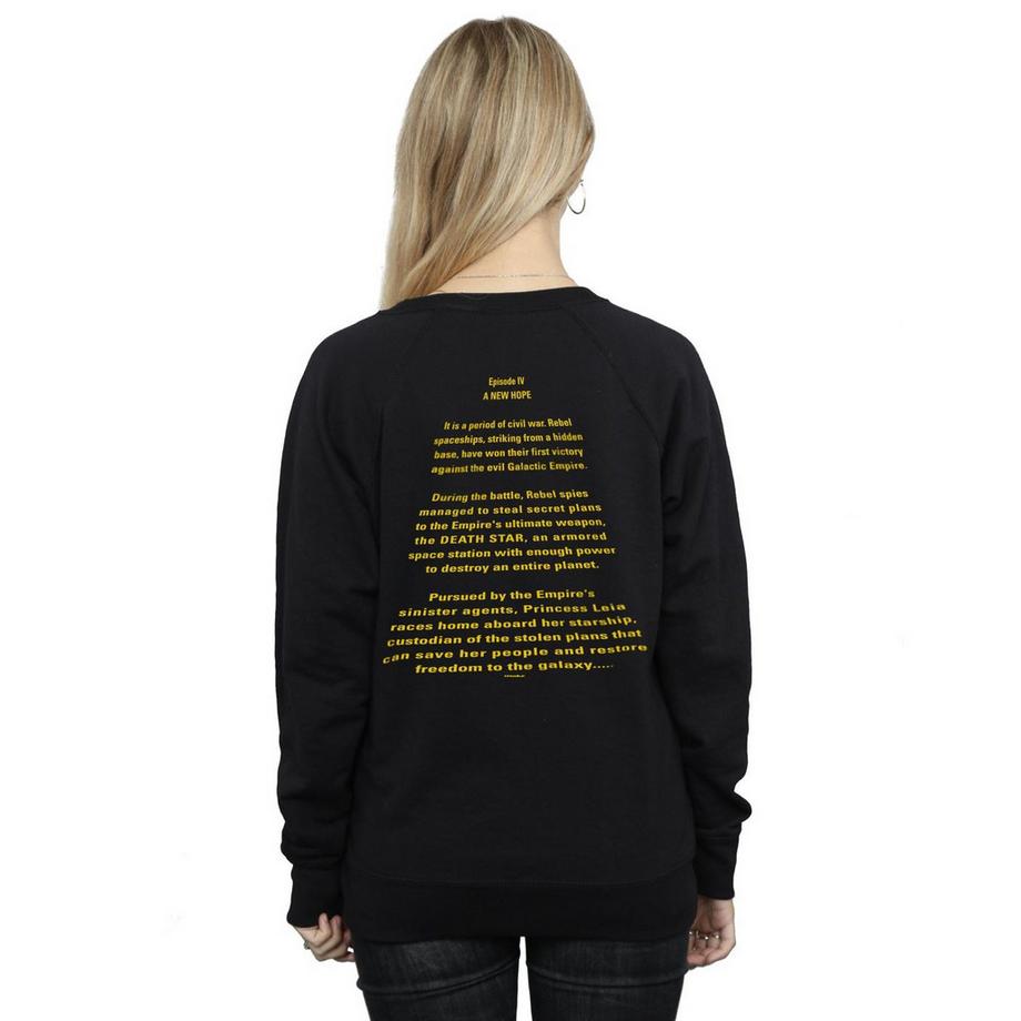 STAR WARS A New Hope Opening Crawl Sweatshirt  
