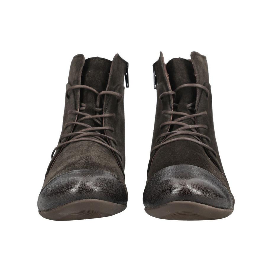Think Stivaletti con lacci e punta cap-toe  