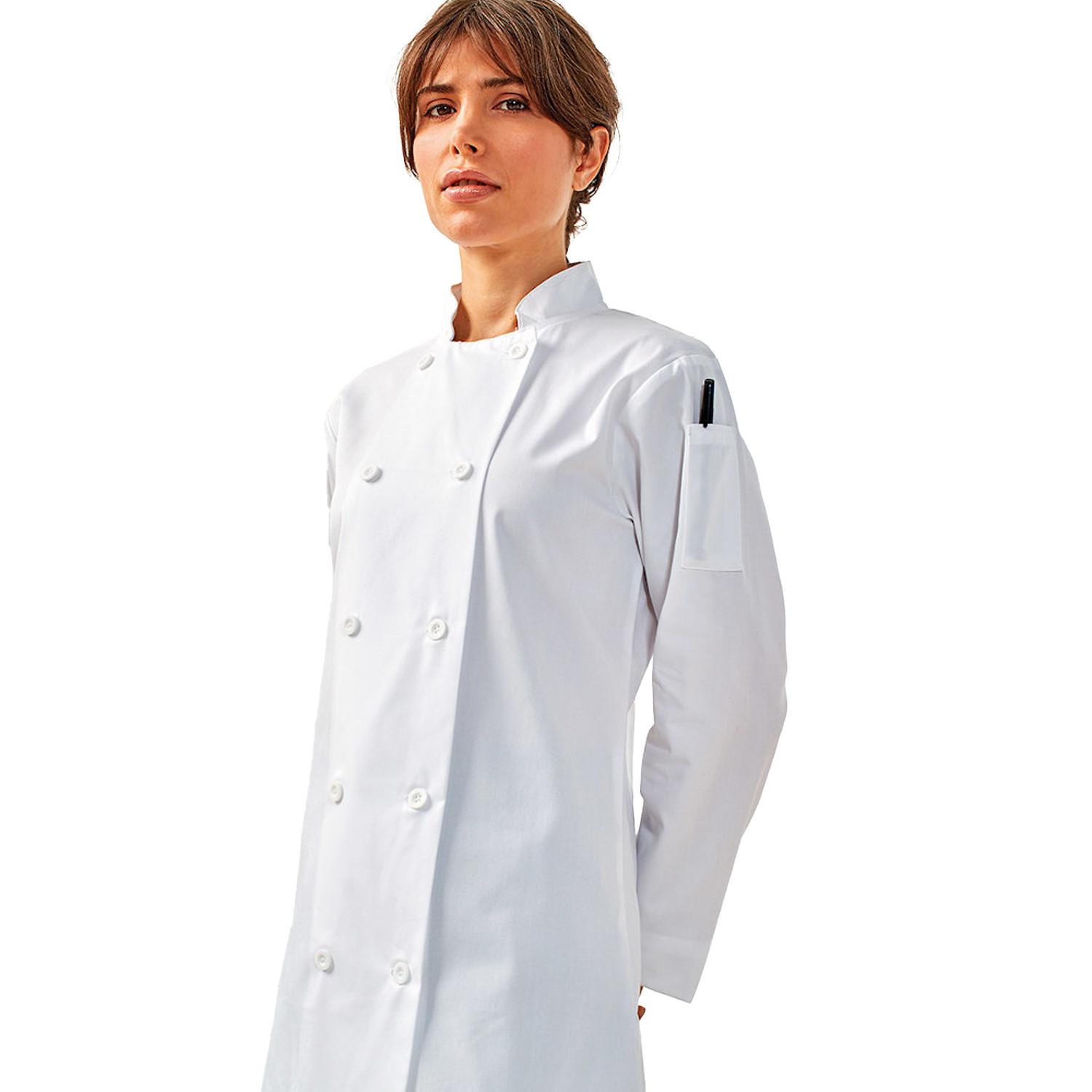 PREMIER  Veste de chef à manches longues (Lot de 2) 