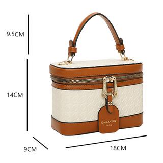 Gallantry Vanity-Tasche Hahnentrittmuster  