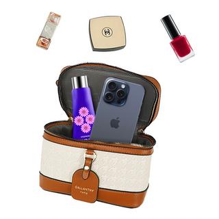 Gallantry Vanity-Tasche Hahnentrittmuster  