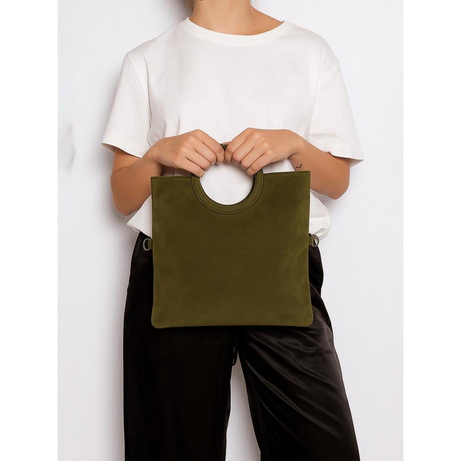 Gave Lux Borsa a mano Zelia in camoscio  