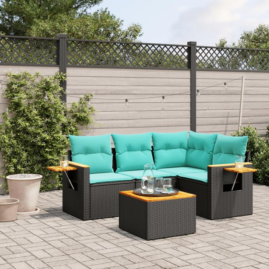 VidaXL Garten sofagarnitur poly-rattan  