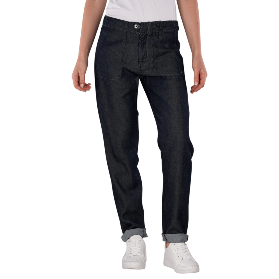 Kate Fatique Jeans Boyfriend Rinsed