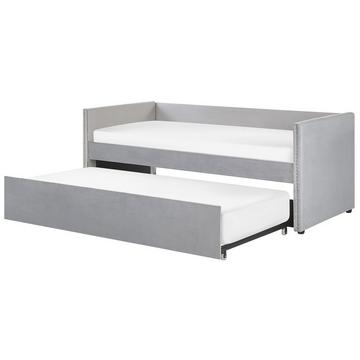 Letto con rete a doghe en Velluto Moderno TROYES