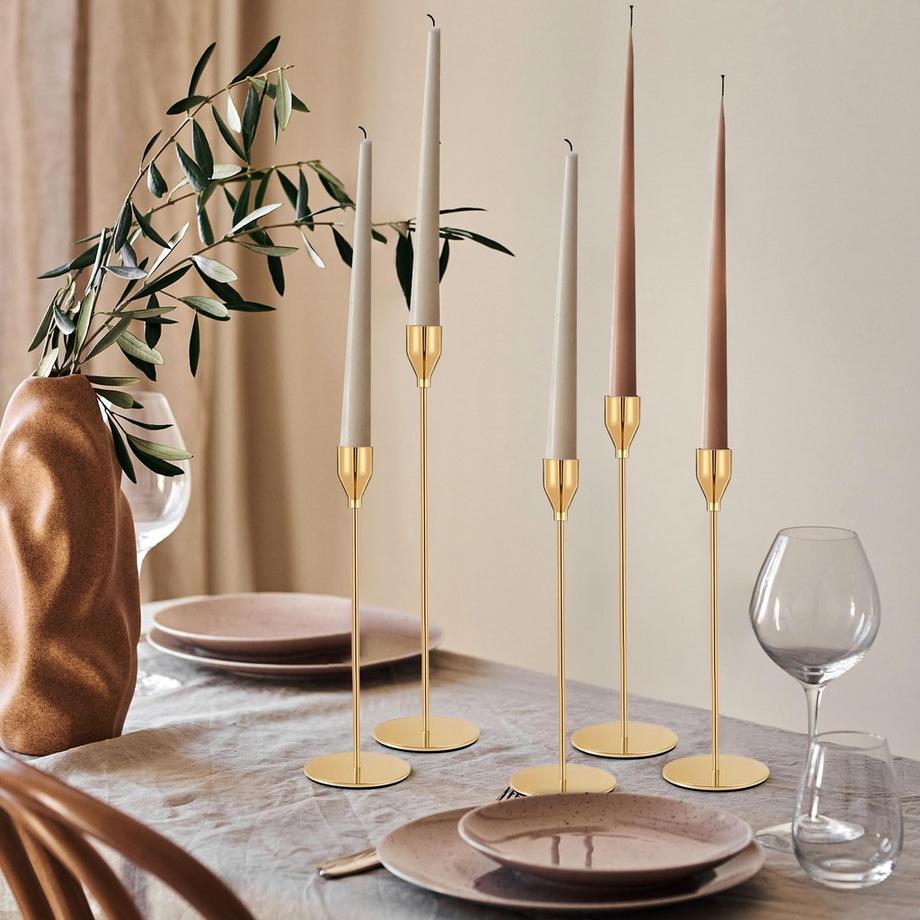 Alopini  Kerzenhalter Hochzeit Kerzenständer hohe Kerzenhalter, Kegel Kerzenhalter für Party 