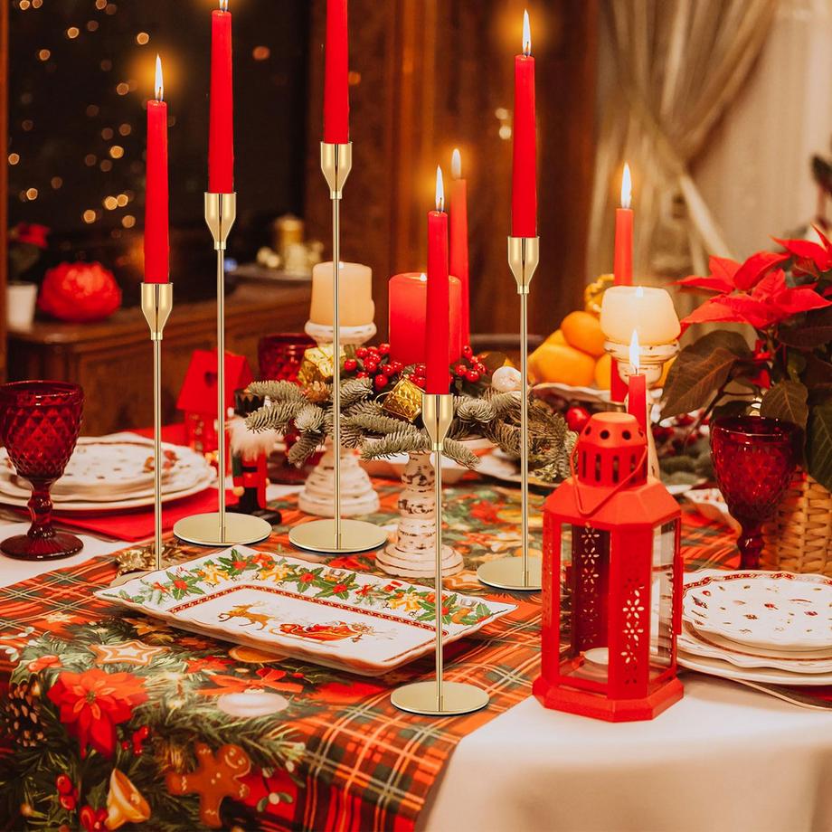 Alopini  Kerzenhalter Hochzeit Kerzenständer hohe Kerzenhalter, Kegel Kerzenhalter für Party 