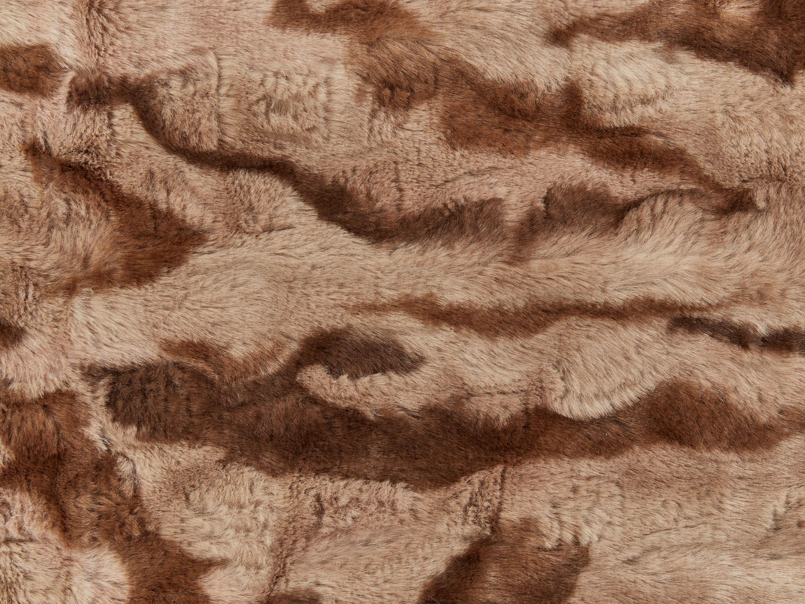 Beliani Bakira Coperta Classica in Finta Pelliccia  