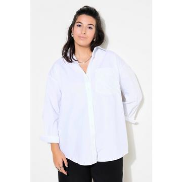 Camicia dal taglio oversize con stampa sul retro