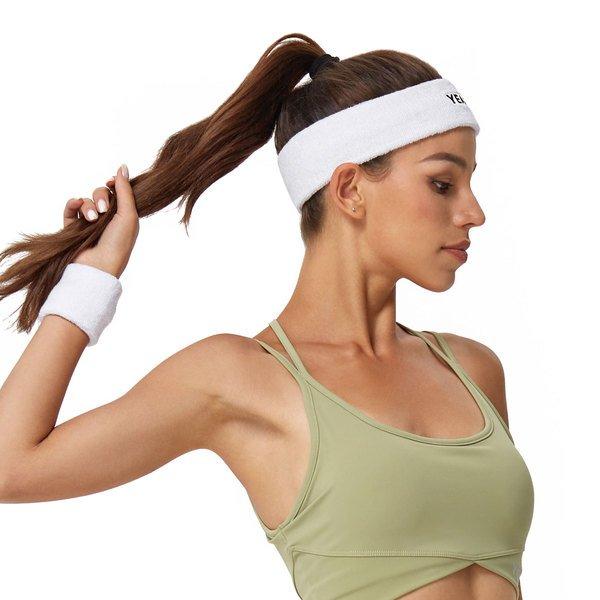 YEAZ  FAME Stirnband - cotton white 