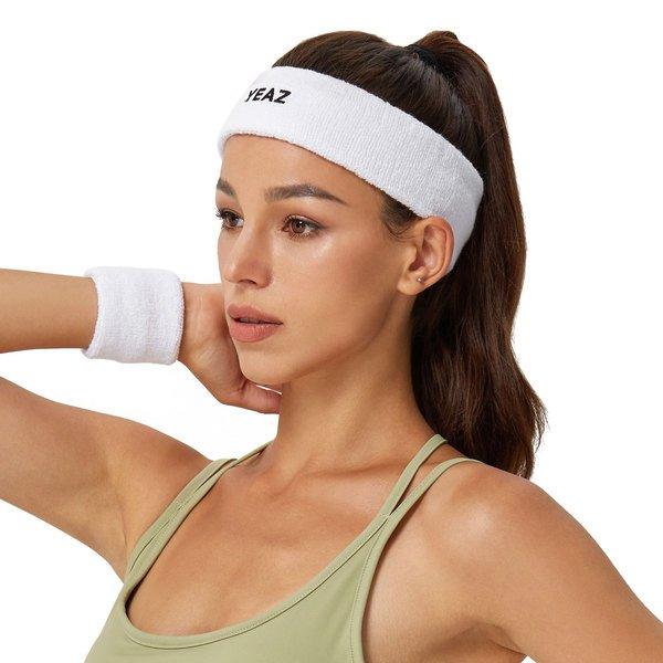 YEAZ  FAME Stirnband - cotton white 