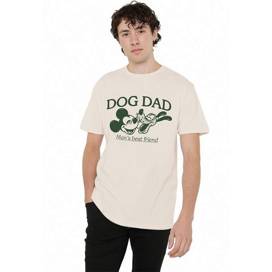 Disney  T-ShirtMotif Mickey Et Pluto Dog Dad Man´s Best Friend 