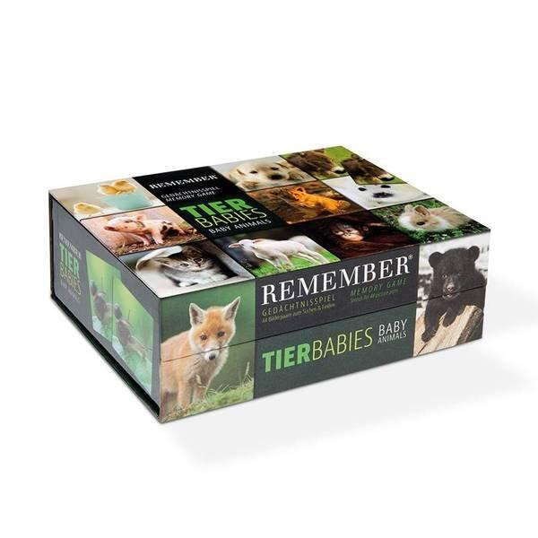Remember  Jeu Remember 44 animal bébés 