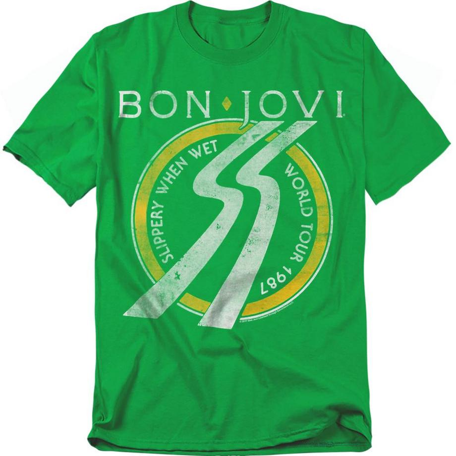 T-ShirtMotiftyle Dates De Tournée Slippery When Wet
