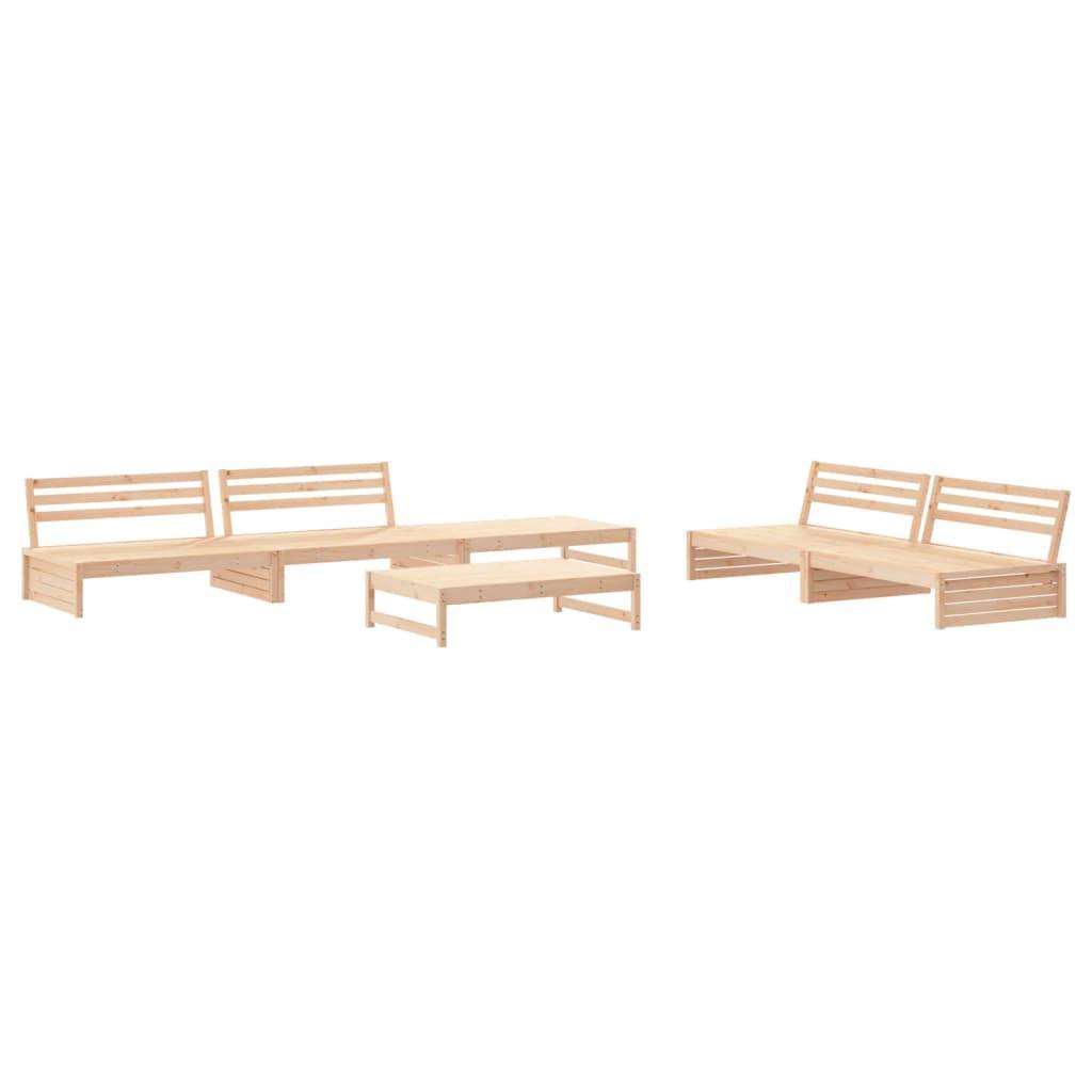 VidaXL Garten lounge set holz  