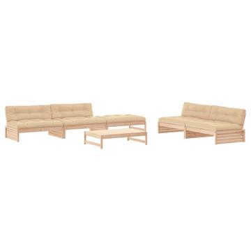 Garten lounge set holz