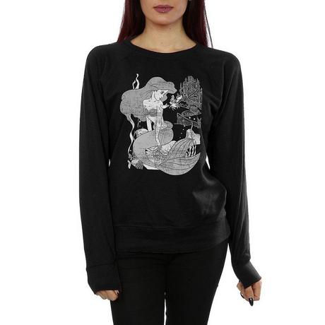 The Little Mermaid Arielle Bedrucktes Sweatshirt  