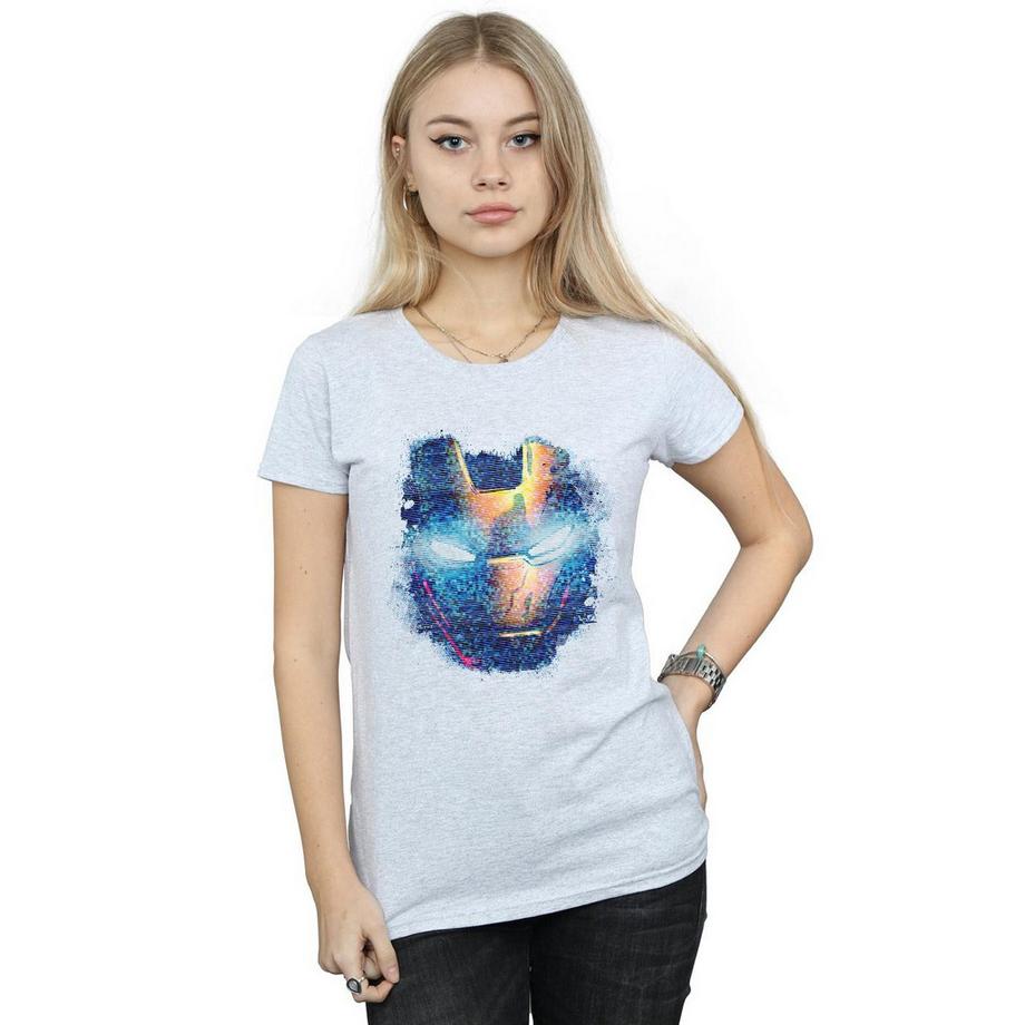 MARVEL Iron Man Pixelated Mask T-Shirt  