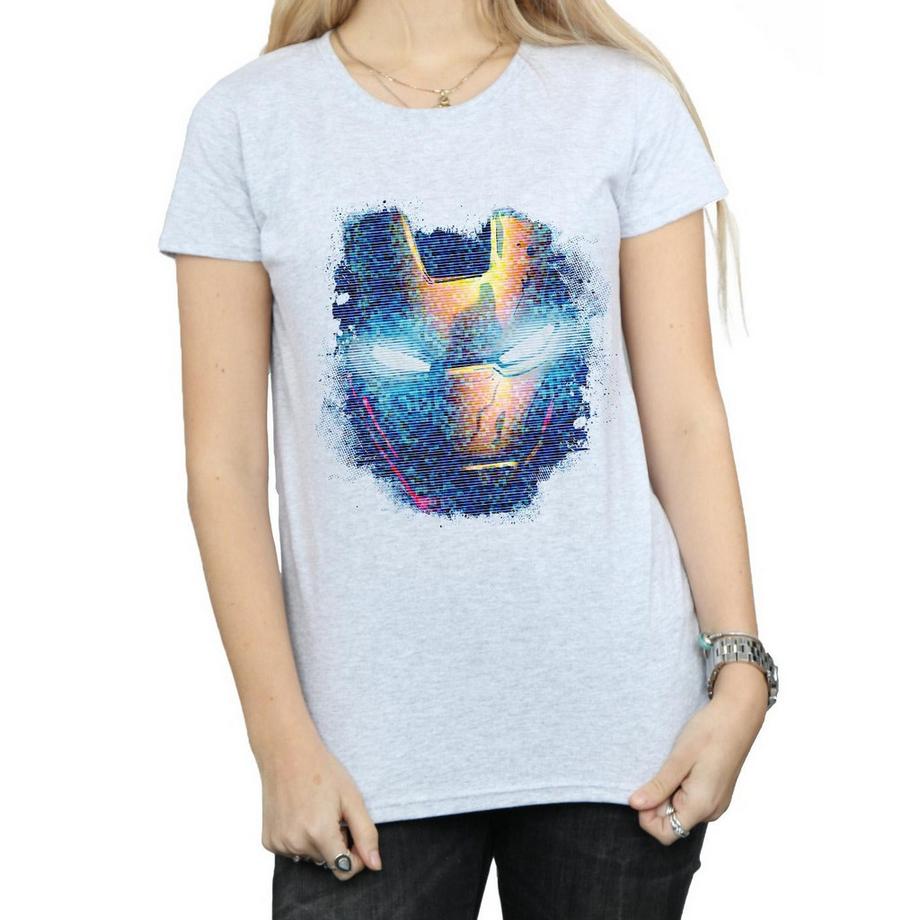 MARVEL Iron Man Pixelated Mask T-Shirt  