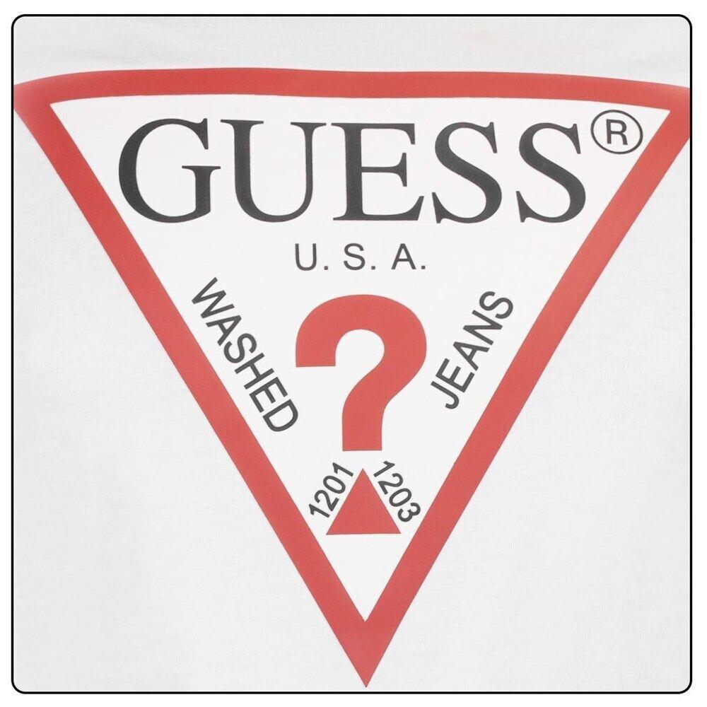 GUESS Original Logo T-Shirt Manches Longues  