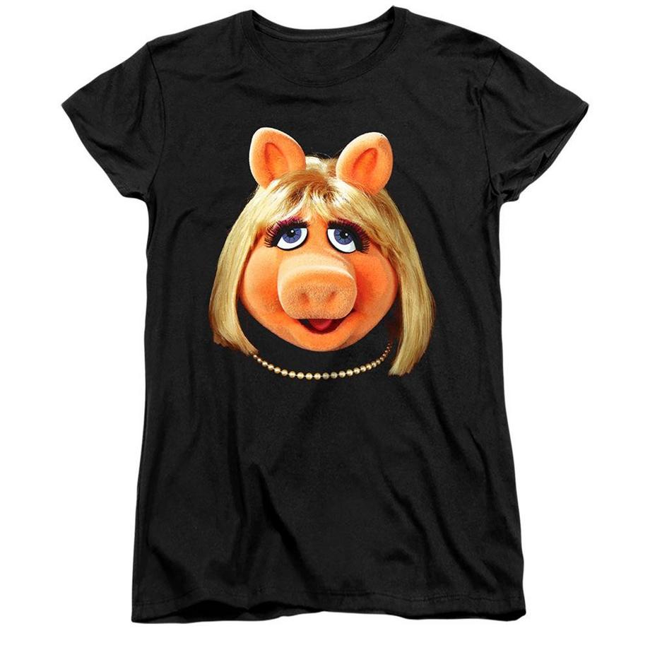 T-ShirtMotif Piggy La Cochonne Motiftyle Visage