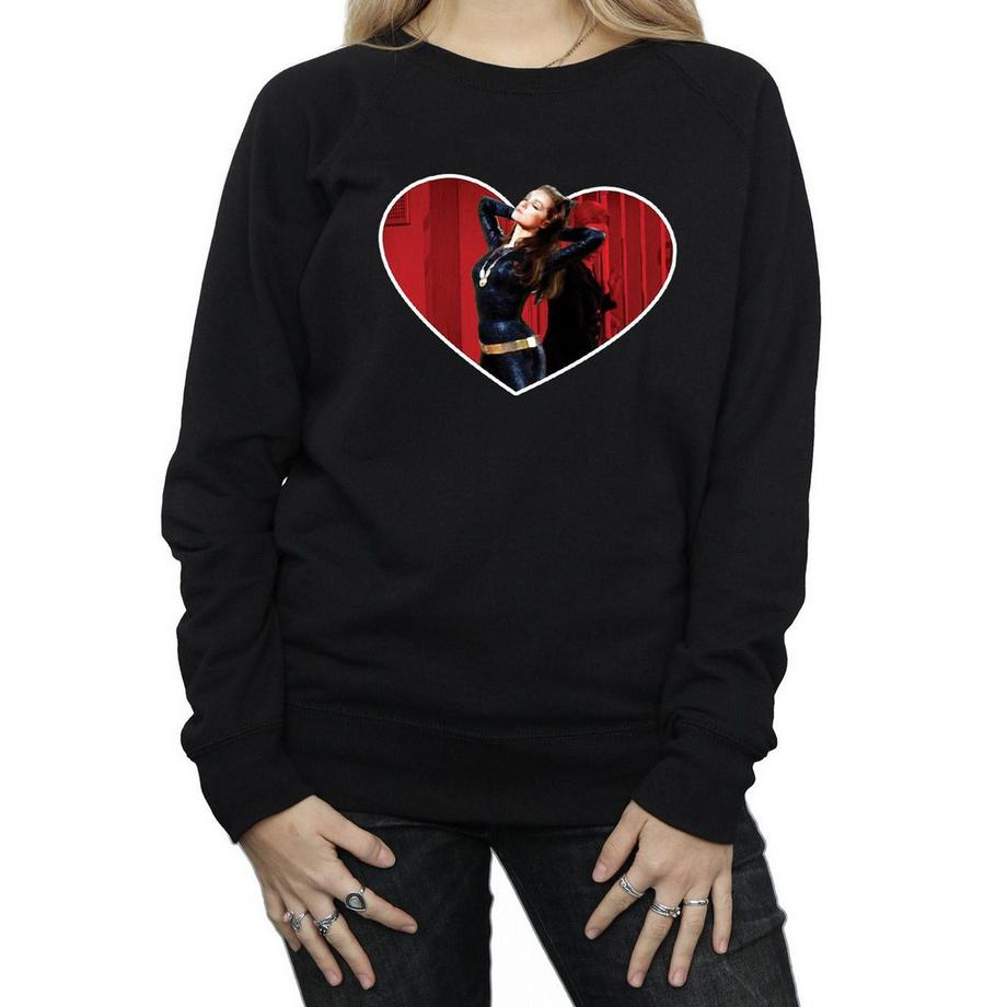 DC COMICS Batman Catwoman Herz Sweatshirt  